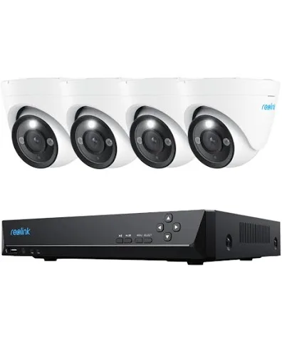 12MP UHD security system with 24/7 full colour images 